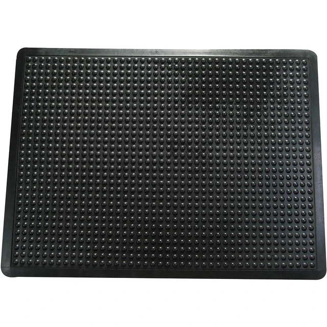 Alt view image 8 of 9 - Floortex Indoor Modern Floor pad Doortex Anti-Fatigue Black Bubble Mat - 36" x 48"