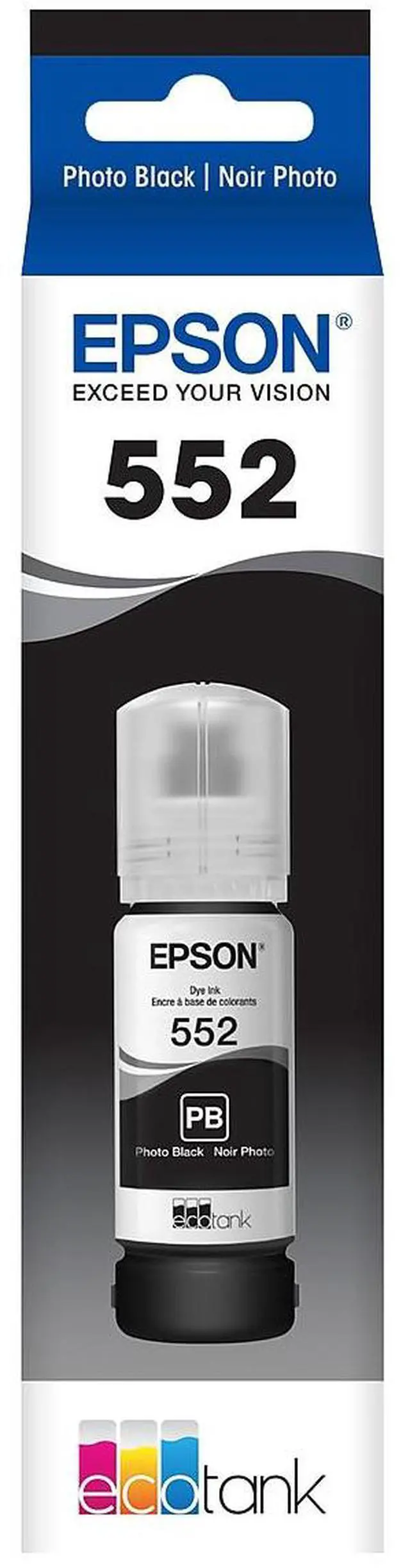 Alt view image 3 of 4 - Epson Claria ET Premium 552 Photo Black Ink T552120S