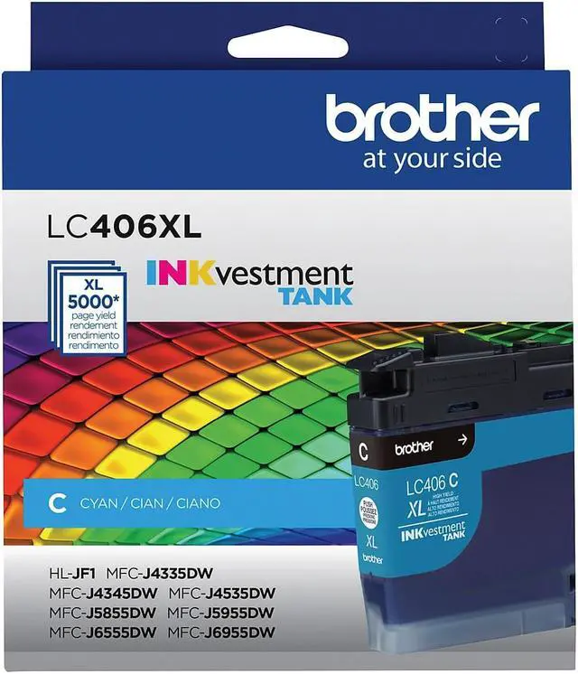 Alt view image 5 of 11 - LC406XLCS INKvestment High-Yield Ink 5000 Page-Yield Cyan