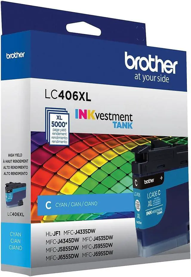 Alt view image 8 of 11 - LC406XLCS INKvestment High-Yield Ink 5000 Page-Yield Cyan