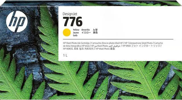Main image of HP 776 Original Inkjet Ink Cartridge Yellow 1XB08A