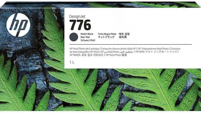 Main image of HP 776 Original Ink Cartridge Matte Black 1XB12A