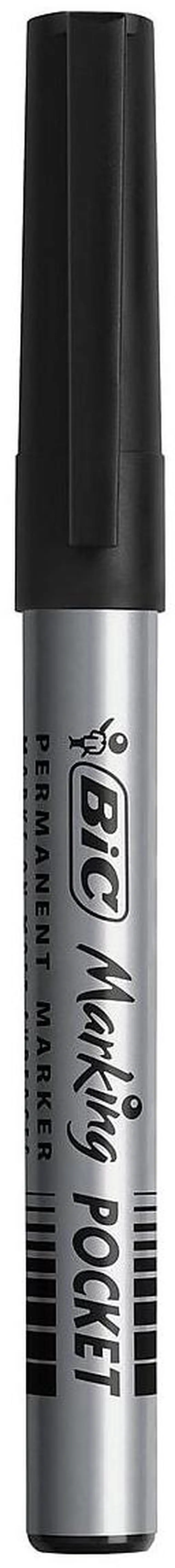 Alt view image 3 of 6 - BIC ReVolution Permanent Markers Fine Bullet Tip Assorted Colors Dozen PMER12AST