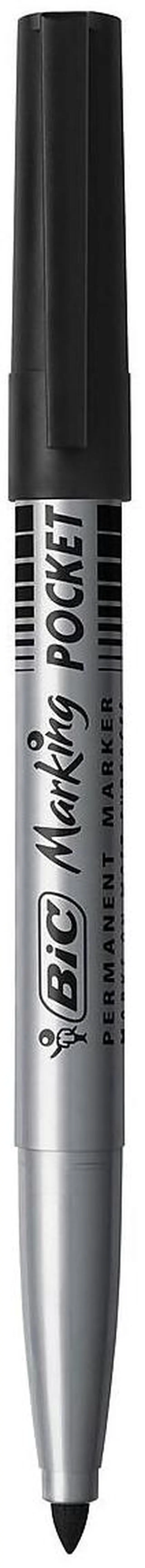 Alt view image 4 of 6 - BIC ReVolution Permanent Markers Fine Bullet Tip Assorted Colors Dozen PMER12AST