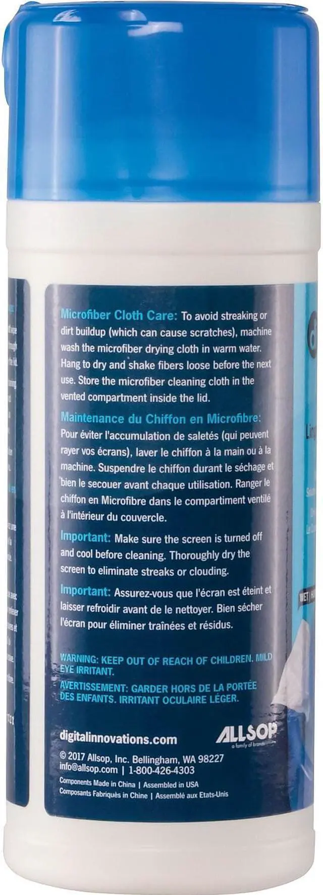 Alt view image 9 of 16 - ALLSOP CLEAN DR SCREEN CLEANING WIPES