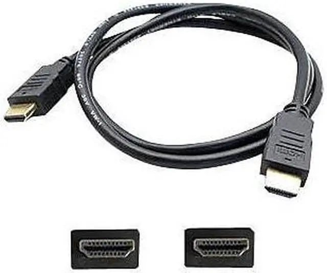 Alt view image 12 of 12 - AddOn HDMI2HDMI35F  35ft Black HDMI 1.3 Cable M-M