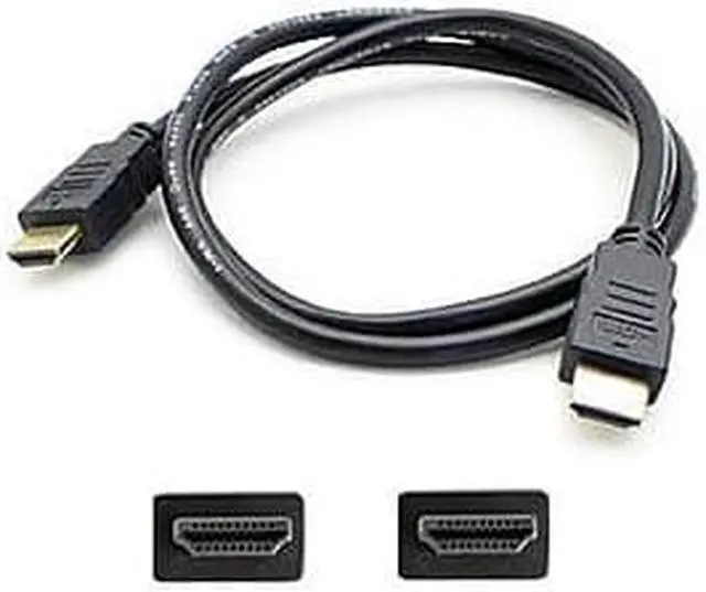 Alt view image 10 of 11 - AddOn Bulk 5 Pack 6ft (2M) HDMI 1.4 High Speed Cable - M/M