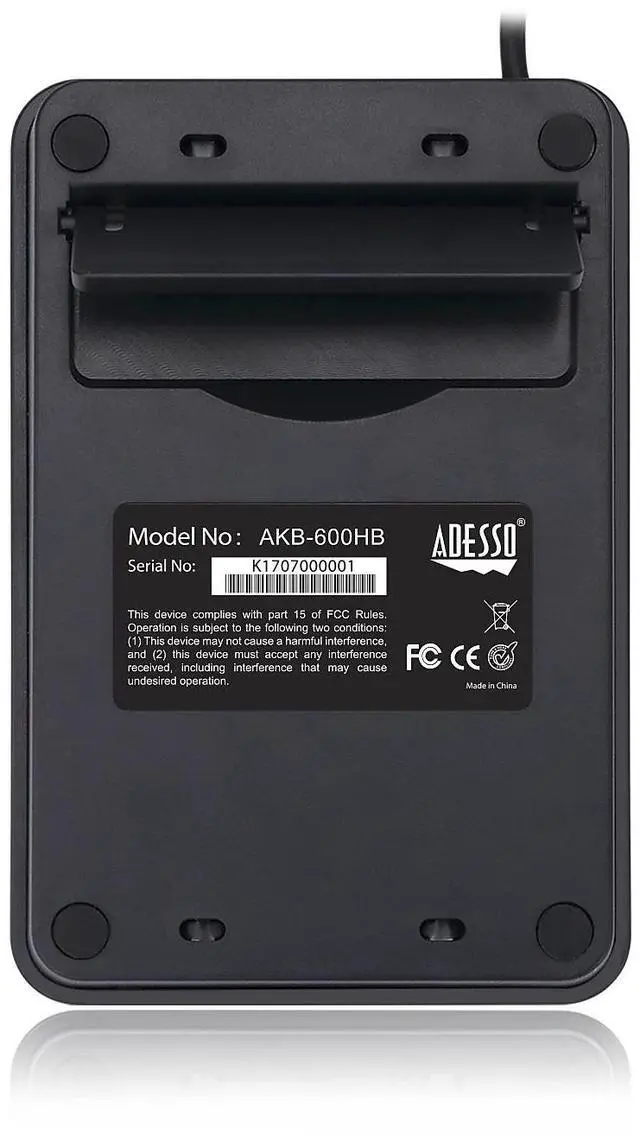 Alt view image 19 of 19 - Adesso 19-Key Usb Numeric Keypad ,Built-In 3-Port  Usb Hubs , Durable  Mechnical