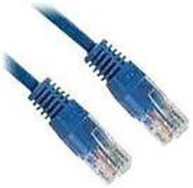 Alt view image 10 of 12 - 4XEM 4XC5EPATCH75BL 75 ft. Cat 5E Blue Molded RJ45 UTP Patch Cable