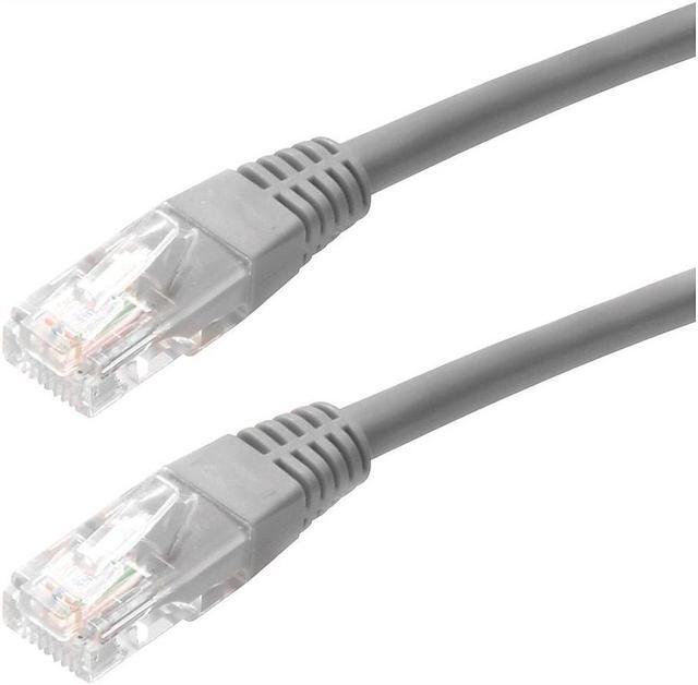 Alt view image 4 of 5 - 4XEM 4XC5EPATCH10GR 10 ft. Cat 5E Grey Molded RJ45 UTP Patch Cable