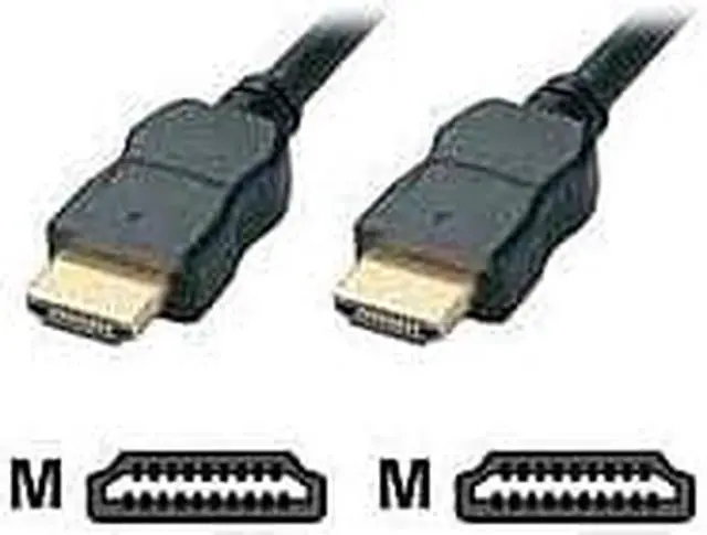 Alt view image 5 of 6 - Black Box EVHDMI01T-002M Black Box HDMI to HDMI Cable, M/M, PVC, 2-m (6.5-ft.) - HDMI for Audio/Video Device, TV, Satellite Receiver - 6.56 ft - 1 x HDMI Male Digital Audio/Video - 1 x HDMI Male