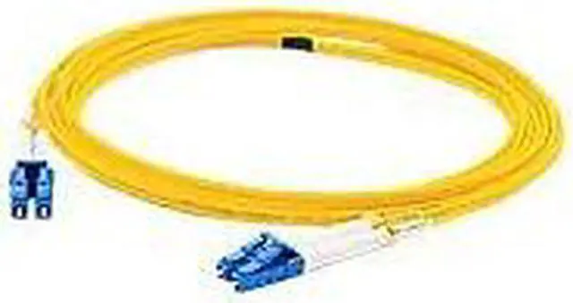 Alt view image 11 of 11 - AddOn ADD-LC-LC-6M9SMF 19.69 ft. Yellow Single-Mode fiber (SMF) Duplex LC/LC OS1 Yellow Patch Cable