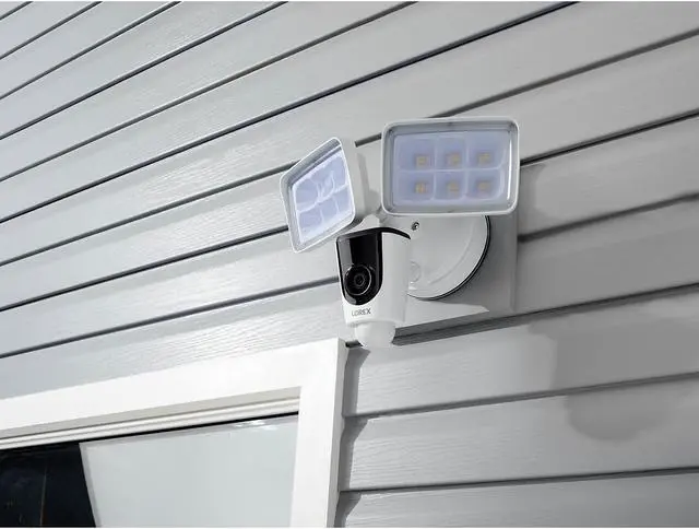 Alt view image 17 of 20 - Lorex V261LCD-E 2MP 1080p 2-Way Audio Indoor/Outdoor Wi-Fi Floodlight Camera