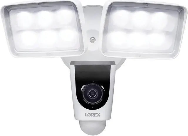 Alt view image 18 of 20 - Lorex V261LCD-E 2MP 1080p 2-Way Audio Indoor/Outdoor Wi-Fi Floodlight Camera