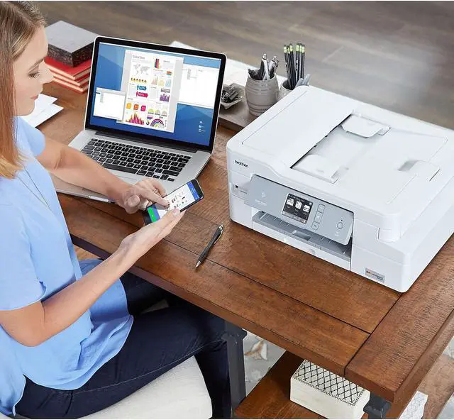 Alt view image 6 of 8 - Brother MFC-J995DWXL INKvestment Tank Duplex Color All-in-One Inkjet Printer with Mobile Printing and Up to 2-Years of Ink In-box