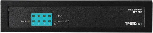 Alt view image 10 of 12 - Trendnet 6-Port Fast Ethernet Poe+ Switch