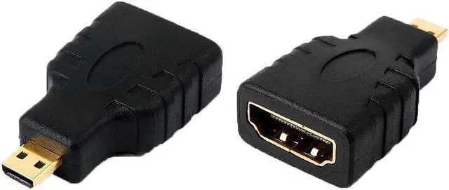 Alt view image 5 of 5 - HDMI TO MICRO HDMI ADAPTER F/M