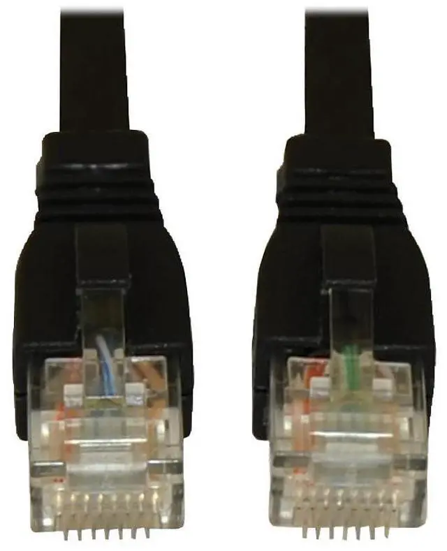 Alt view image 8 of 15 - TRIPP LITE N261-003-BK 3 ft. Cat 6A Black Augmented Cat6 (Cat6a) Snagless 10G Certified Patch Cable, (RJ45 M/M) - Black