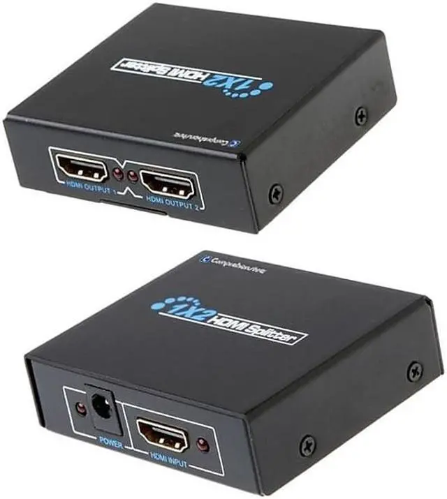 Alt view image 5 of 9 - HDMI 1 BY 2 SPLITTER UHD 4K2K