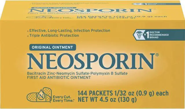 Main image of Johnson & Johnson Services, In Neosporin Antibiotic Ointment Yellow 23769