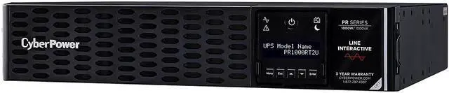 Alt view image 12 of 13 - CyberPower PR1000RT2U Smart App Sinewave UPS