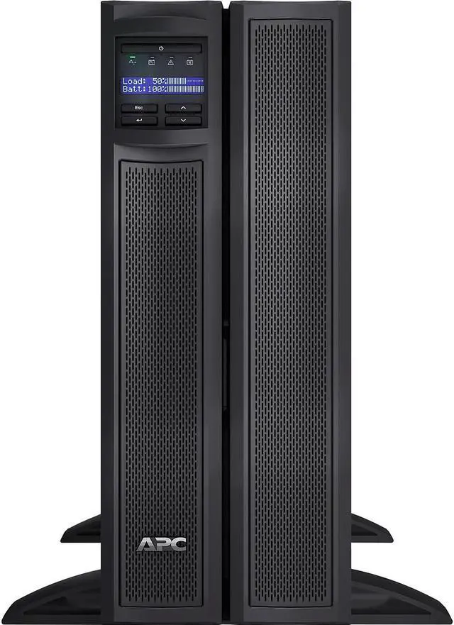 Alt view image 10 of 11 - APC by Schneider Electric Smart-UPS SMX2000LVUS 2000KVA Tower/Rack Convertible UPS - 4U Tower/Rack Convertible - 3 Hour Recharge - 11 Minute Stand-by - 120 V AC Input - 120 V AC Output - 2 x NEMA L6-2