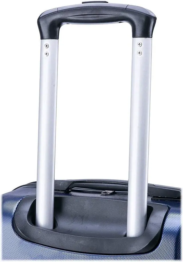 Alt view image 3 of 5 - InUSA Pilot Plastic Carry-On Luggage Blue (IUPIL00S-BLU)