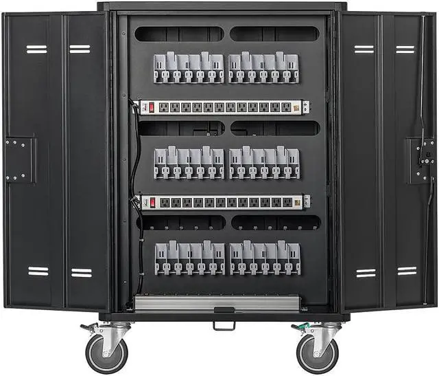 Alt view image 8 of 9 - AVer Information - CHRGC36i+ - AVer AVerCharge C36i+ Charging Cart - 31.1 Width x 25 Depth x 42.1 Height - For 36