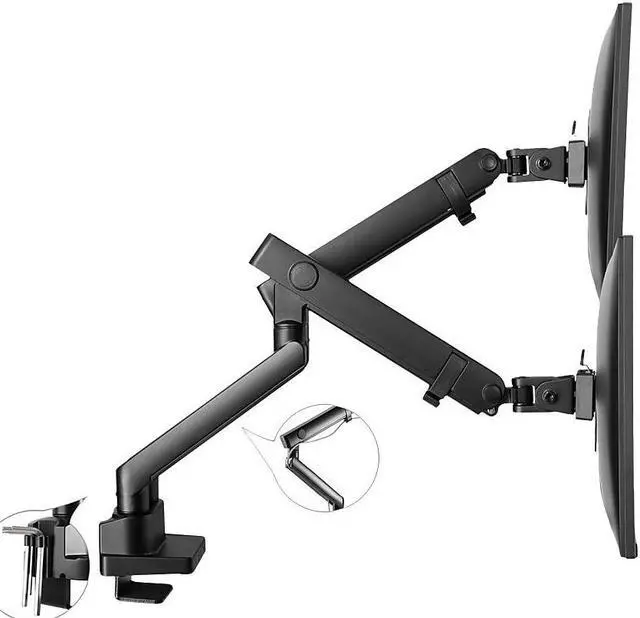 Alt view image 18 of 20 - SIIG Mounting Arm for Monitor