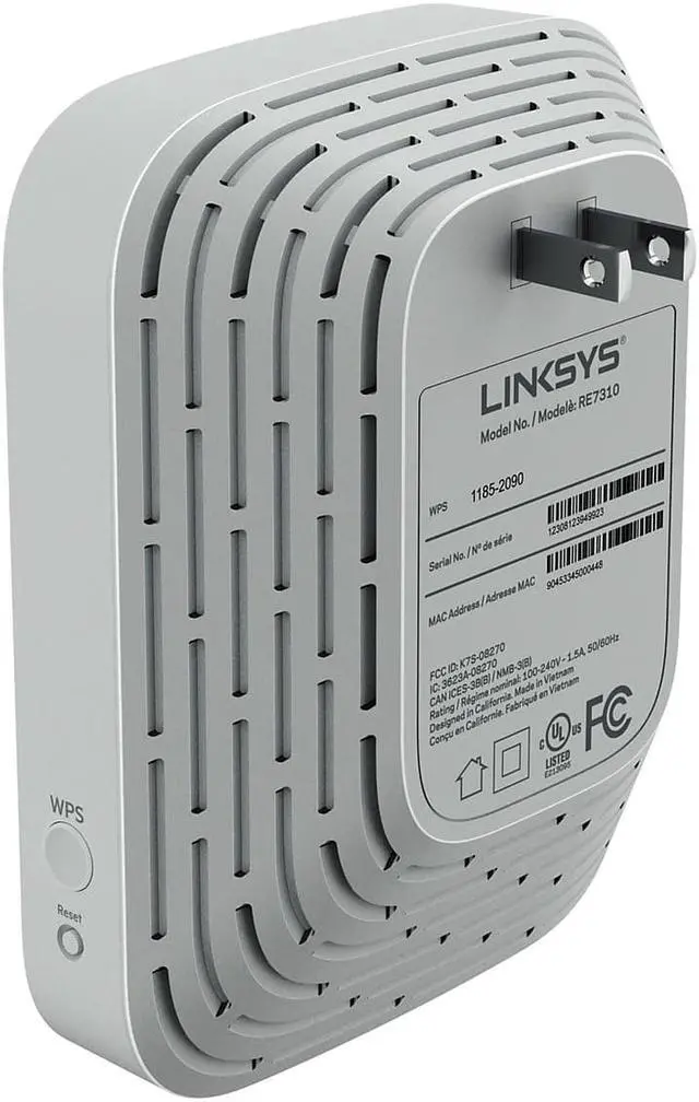 Alt view image 7 of 16 - Linksys RE7310 Dual-Band WiFi 6 Range Extender AX1800