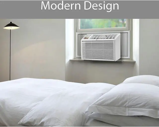 Alt view image 15 of 18 - LG 5,000 BTU Window Air Conditioner with Manual Controls, 115V, White