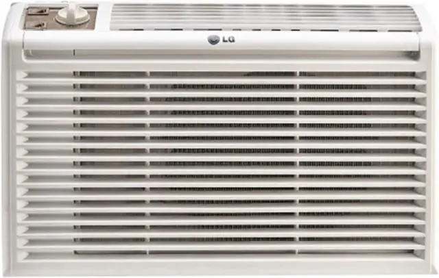 Alt view image 17 of 18 - LG 5,000 BTU Window Air Conditioner with Manual Controls, 115V, White