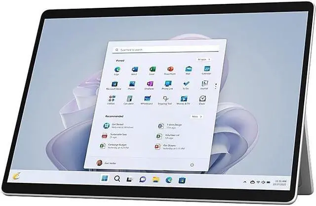 Alt view image 9 of 18 - Microsoft Surface Pro 9 with 5G - Microsoft SQ3 - 16GB RAM - 512GB SSD - 13" 120Hz Touchscreen - Windows 11 Home on ARM - RYI-00001 - Platinum