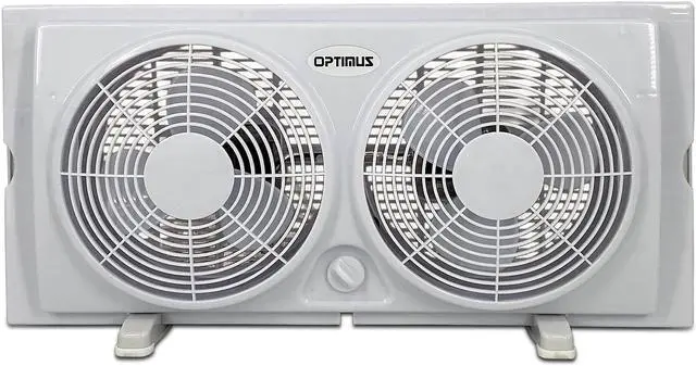 Alt view image 16 of 18 - Optimus F-5280 Twin Window Fan