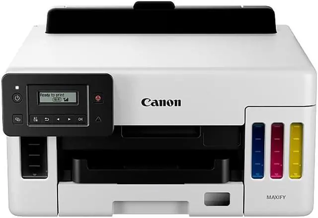 Alt view image 9 of 20 - Canon MAXIFY GX5020 Wireless MegaTank Small Office Inkjet Printer #5550C002