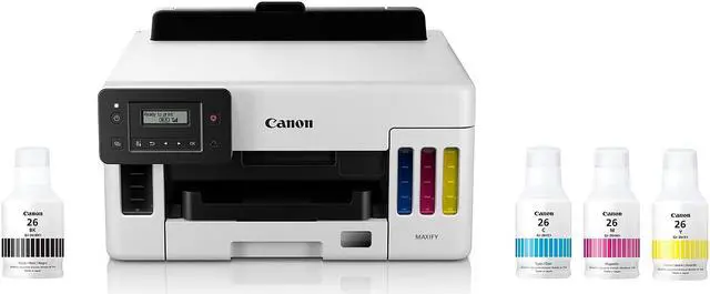 Alt view image 11 of 20 - Canon MAXIFY GX5020 Wireless MegaTank Small Office Inkjet Printer #5550C002