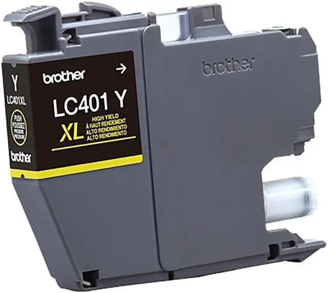 Alt view image 5 of 7 - Brother LC401 Yellow High Yield Ink Cartridge Prints Up to 500 Pages (LC401XLYS)