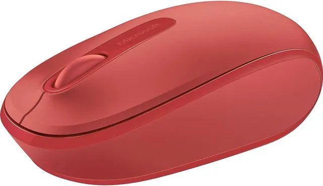 Alt view image 18 of 20 - Microsoft Wireless Mobile Mouse 1850 - Flame Red (U7Z-00031)