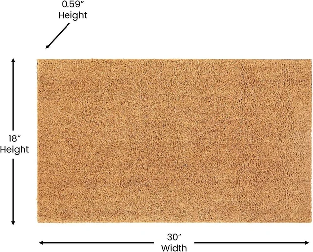 Alt view image 9 of 12 - Floortex Home / Office Decor Pad / Carpet Doortex Advantagemat Gray Door Mat - 24" x 36"