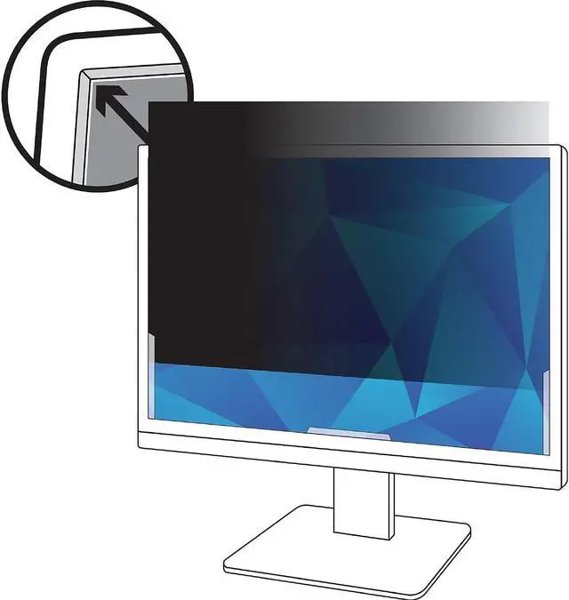 Alt view image 11 of 20 - 3M Privacy Filter Black Matte Glossy