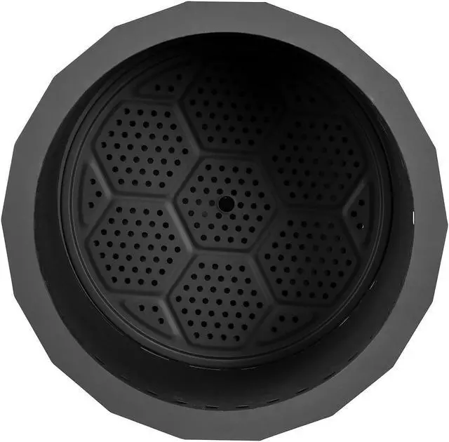 Alt view image 13 of 20 - Titus Commercial Grade 19.5 inch Smokeless Outdoor Firepit, Natural Wood Burning Portable Fire Pit With Waterproof Cover, Black