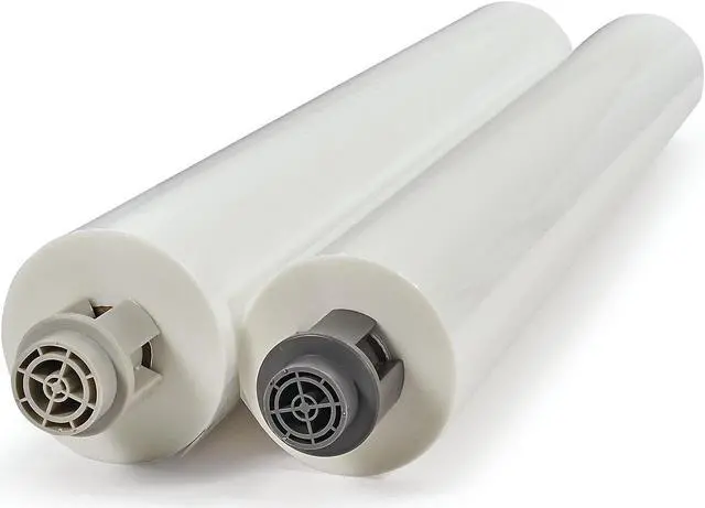 Alt view image 12 of 12 - GBC GBC EZ Load Gray End Cap Laminating Roll Film, Low Temp, Gloss, 25 x 250'',