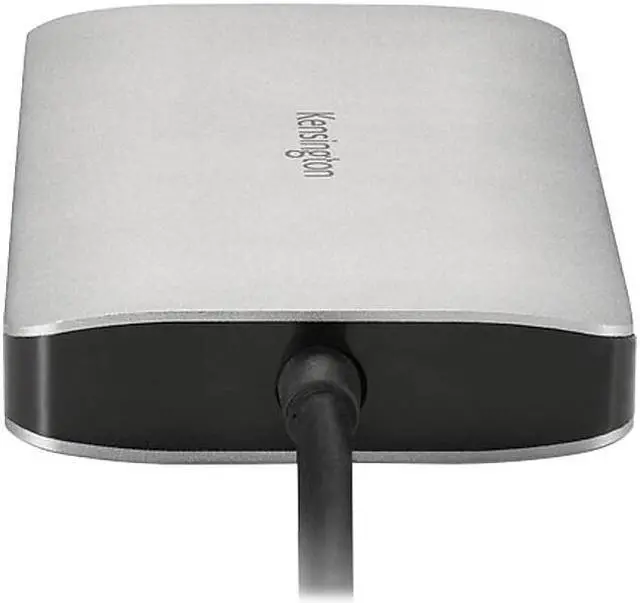 Alt view image 17 of 20 - Kensington 5-Port USB Type C Mobile Driverless Hub - Black, Silver