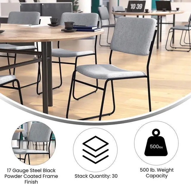 Alt view image 9 of 13 - Industrial Stool, 24", Brown/Gray Seat