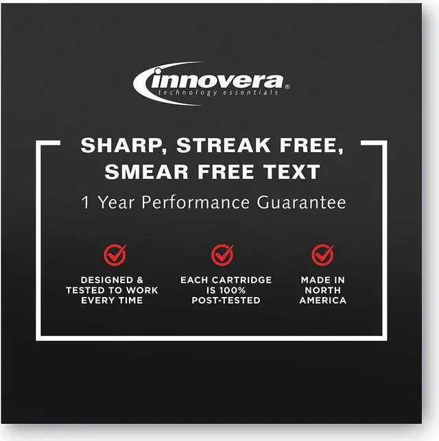 Alt view image 4 of 7 - Innovera ufactured Black Ink Replacement for 972 (F6T80AN) 3500 Page-Yield