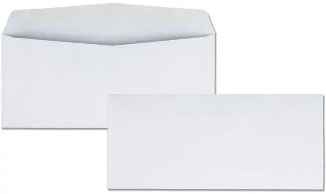 Main image of Business Source Business Envelopes 24 lb. No. 10 4-1/8"x9-1/2" 500/BX WE 42250