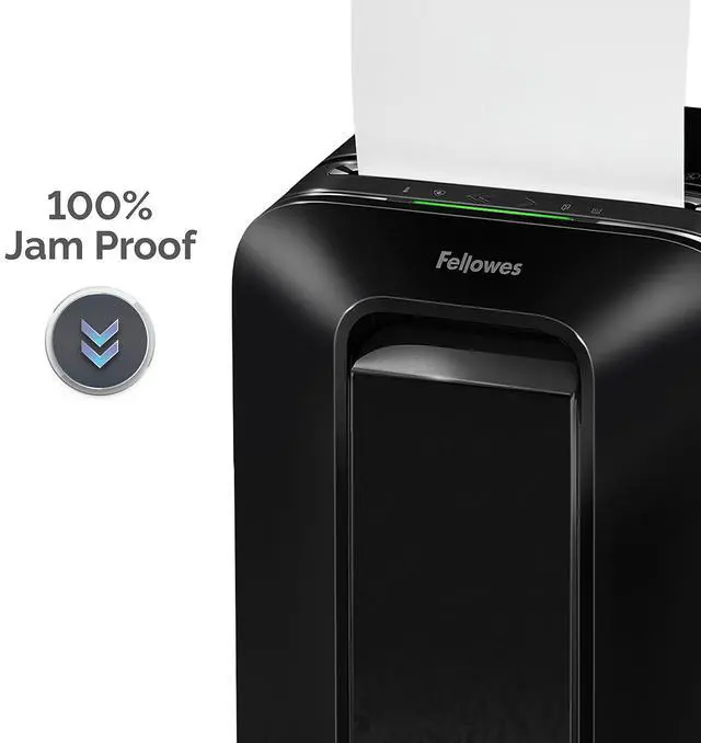 Alt view image 7 of 17 - Fellowes Powershred LX170 12-Sheet Cross Cut Personal Paper Shredder (FEL5501401)