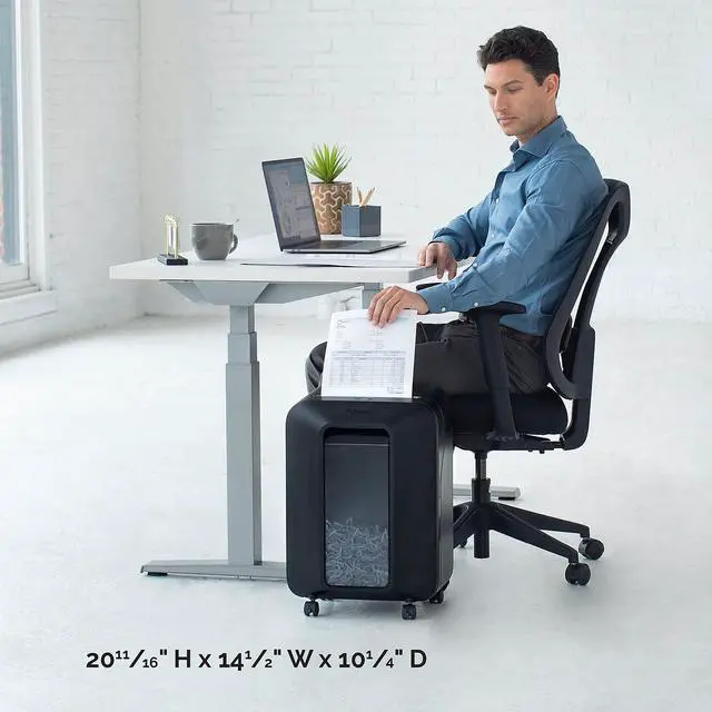 Alt view image 9 of 17 - Fellowes Powershred LX170 12-Sheet Cross Cut Personal Paper Shredder (FEL5501401)