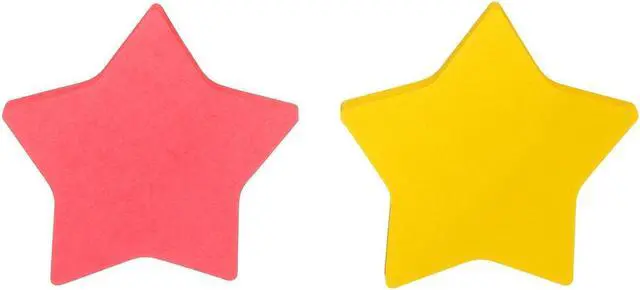Alt view image 5 of 6 - Post-it Die-Cut Shaped Notepads 2.6" x 2.6" Assorted Colors Star-Shaped 7350-STR