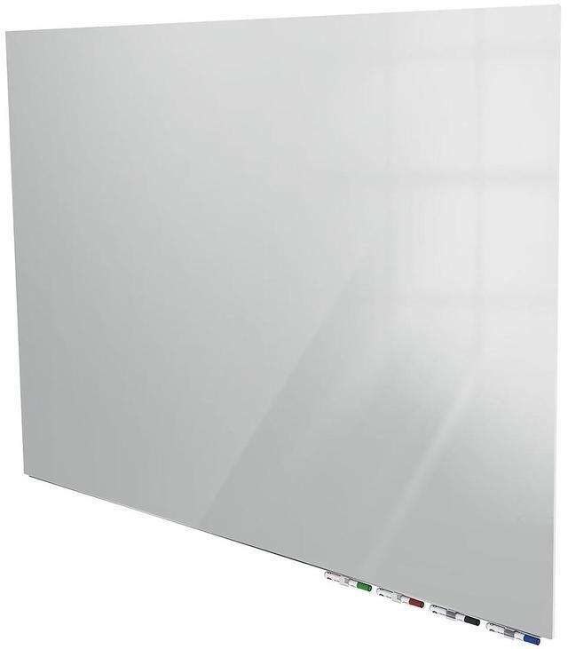 Main image of Ghent ARIASM46GY Aria Low-Profile Frameless Magnetic Glassboard - 72" x 48" - Gray Surface